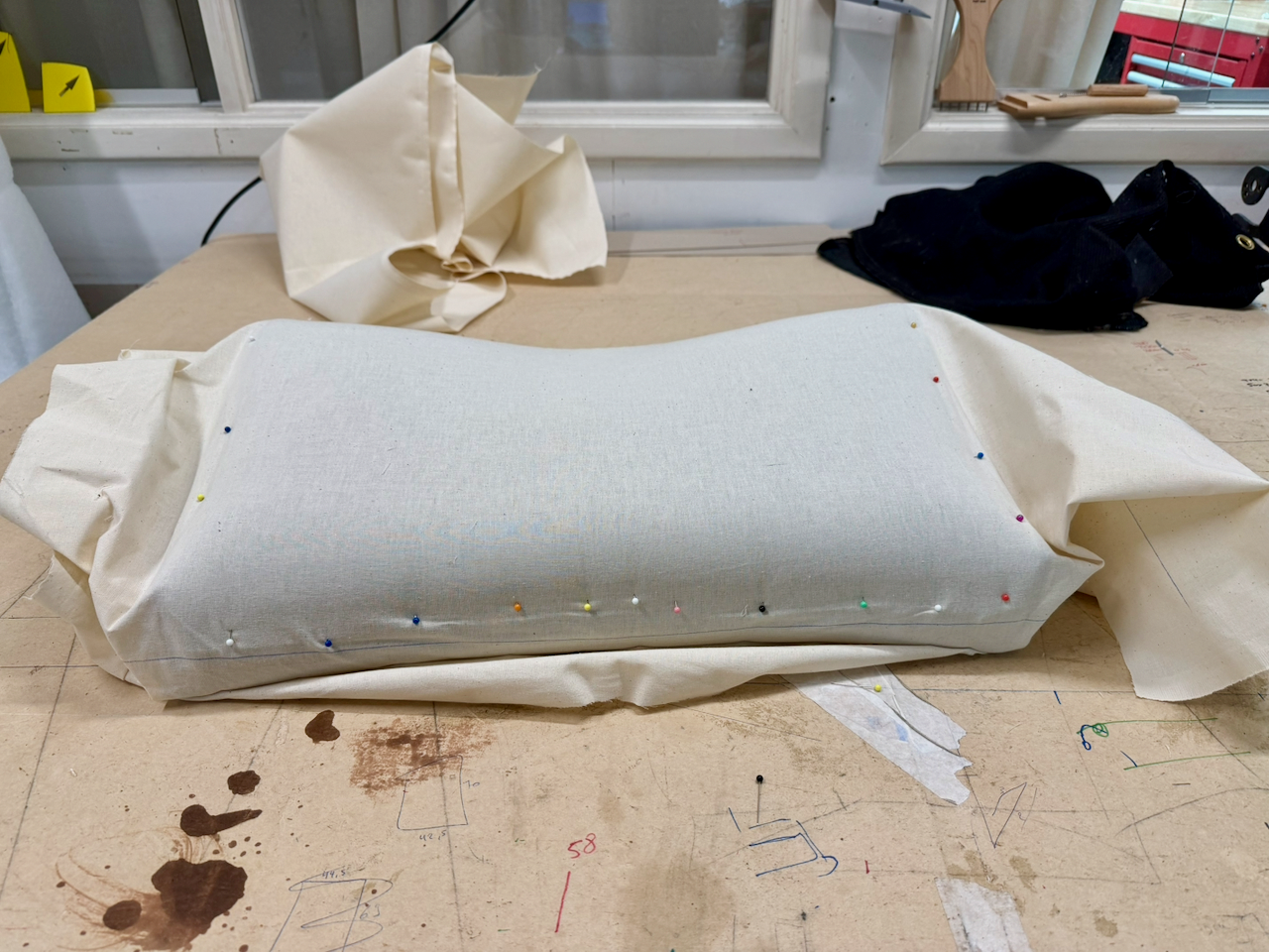 Patroon maken voor nieuwe hoes